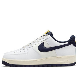 Кроссовки air force 1 '07 lv8 'varsity jacket - michigan' Nike, белый do5220-141 | white/blue/yellow
