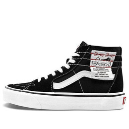 Кроссовки ua sk8-hi tapered high top casual canvas skate shoes diy black Vans, черный vn0a4u16u7b | black