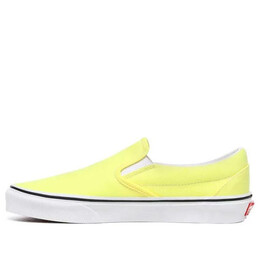 Кроссовки neon classic slip-on 'lemon yellow' Vans, желтый vn0a4u38wt7 | yellow