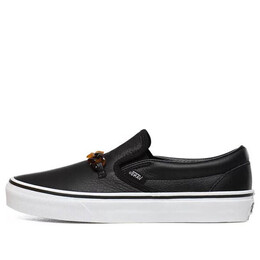 Кроссовки tort classic slip-on black Vans, черный vn0a4u38wvi | black