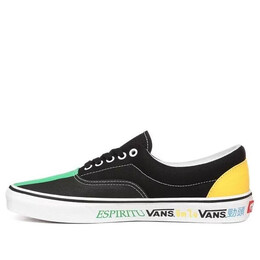 Кроссовки spirit era black/red/green Vans, черный vn0a4u39wk2 | black/red/green