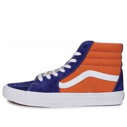 Кроссовки ua sk8-hi (p&c) royal blue Vans, синий vn0a4u3cwtj | blue/orange