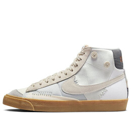 Кроссовки blazer mid '77 vintage 'voodoo - sail grey' Nike, серый dq5081-119 | gray/white
