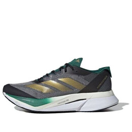 Кроссовки adizero boston 12 'aurora ink matte gold' Adidas, черный jh9642 | aurora ink/matte gold/core black