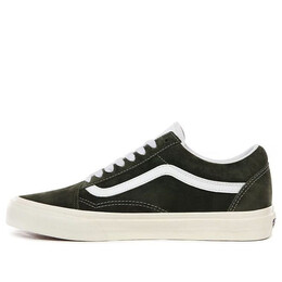 Кроссовки old skool 'pig suede - grape leaf' Vans, зеленый vn0a4u3b2t4 | dark green/white