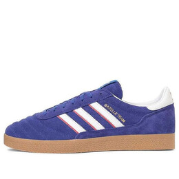 Кроссовки gazelle team 'active blue footwear white' Adidas, синий jh8824 | active blue/footwear white/vivid red