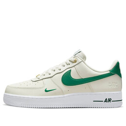 Кроссовки air force 1 '07 lv8 '40th anniversary - sail malachite' Nike, белый dq7658-101 | white/green