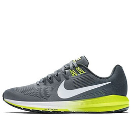 Кроссовки air zoom structure 21 Nike, серый 904695-007 | cool grey/white-anthracite-volt