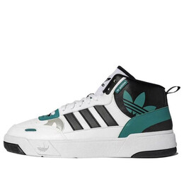 Кроссовки пост вверх Adidas, белый id4094 | whiteblackgreengray