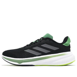 Кроссовки response super 'black preloved green' Adidas, черный ji4318 | core black/grey five/prlogre