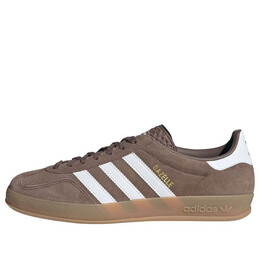 Кроссовки gazelle indoor 'earth strata white gold metallic' Adidas, мультиколор jq0175 | earth strata/cloud white/gold metallic