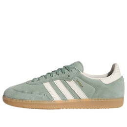 Кроссовки samba adv 'silver green wonder white' Adidas, зеленый jp5859 | silver green/wonder white/gold metallic