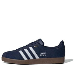 Кроссовки originals gazelle gore-tex 'college navy' Adidas, синий jr2729 | college navy/halo blue/gum