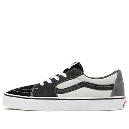 Кроссовки sk8-low 'color block - drizzle white' Vans, черный vn0a4uukb7l | black/white/grey