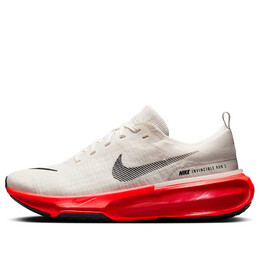Кроссовки zoomx invincible run flyknit 3 'phantom bright crimson' Nike, мультиколор dr2615-009 | phantom/bright crimson/university red/black