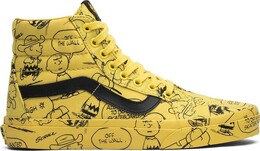 Кеды Vans Peanuts x Sk8-Hi Charlie Brown Maize, желтый vn0a2xsbqx4 | yellow
