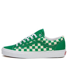 Кроссовки style 36 'jolly green checkerboard' Vans, зеленый vn0a54f65w5 | whitegreen