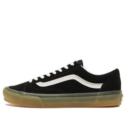 Кроссовки style 36 low top retro casual skate shoes black white 'black white brown' Vans, черный vn0a54f6b94 | black/white/brown