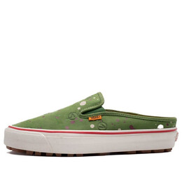 Кроссовки lqqk studios x og mule lx 'circle v - splatter green' Vans, зеленый vn0a5fc22t1 | green