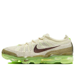 Кроссовки air vapormax 2023 flyknit 'coconut milk olive' Nike, мультиколор dv1678-101 | coconut milk/neutral olive/coconut milk/earth