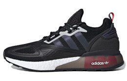 Кроссовки Adidas Zx 2K Boost Black Iridescent Shock Red fx7475