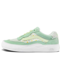 Кроссовки wayvee low-top sneakers green Vans, зеленый vn0a5jia9df | light green/white