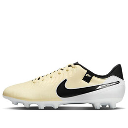 Кроссовки tiempo legend 10 academy hg 'lemonade black' Nike, желтый dv4339-700 | lemonade/metallic gold coin/black
