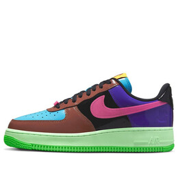Кроссовки x undefeated air force 1 low 'multi-patent pink prime' Nike, коричневый dv5255-200 | fauna brown/pink prime/multi-color