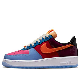 Кроссовки x undefeated air force 1 low 'total orange' Nike, мультиколор dv5255-400 | polar/total orange-multi-color