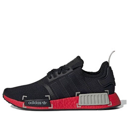 Кроссовки nmd_r1 Adidas, черный fv3907 | black/red/grey
