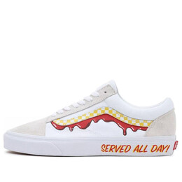 Кроссовки old skool 'van doren special' Vans, белый vn0a5krsw00 | true white/red