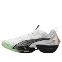 Кроссовки fast-r nitro elite run 75 'black white light mint' Puma, черный 377804-01 | puma black/puma white/light mint