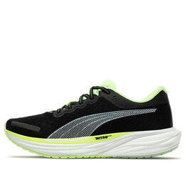 Кроссовки deviate nitro 2 run 75 'black' Puma, черный 377782-01 | black/green