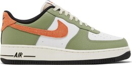 Nike Кроссовки Air Force 1 '07 'Oil Green Orange', зеленый fd0758 386 | green