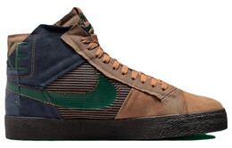 Мужские кроссовки для скейтбординга Nike SB Blazer, Brownish-green-blue fz3306-200 | brownish-green-blue
