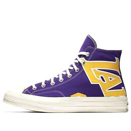 Кроссовки chuck taylor all star high premium 'los angeles lakers' Converse, фиолетовый 159427c | purple/gold