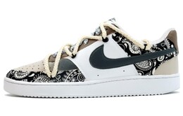 Кроссовки Nike Court Vision 1 Skateboard Shoes Men Low-Top Brown dh2987-101(team113-解构腰果花s-box)