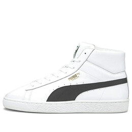 Кроссовки basket mid xxi sneakers black/white Puma, белый 380756-03 | white/black