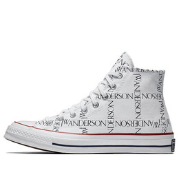 Кроссовки j.w. anderson x chuck 70 hi top 'grid' Converse, белый 160808c | white
