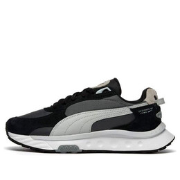 Кроссовки wild rider 'rollin' - black castlerock' Puma, черный 381517-02 | black/white/grey