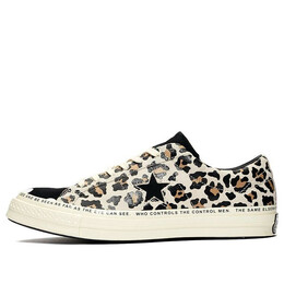 Кроссовки brain dead x one star low 'multi print' Converse, черный 163167c | black/white