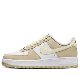 Кроссовки air force 1 '07 low 'rattan' Nike, белый dz2771-211 | white/brown