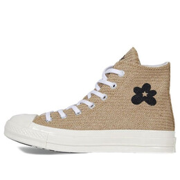 Кроссовки golf le fleur x chuck 70 high 'fabric weave' Converse, хаки 163168c | khaki