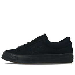 Кроссовки one star canvas Converse, черный 163380c | black