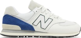 New Balance Кроссовки 574 'White Royal Blue', белый u574ui2 | white
