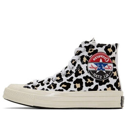 Кроссовки chuck 70 hi 'logo play - desert ore' Converse, белый 166748c | white/black/desert ore