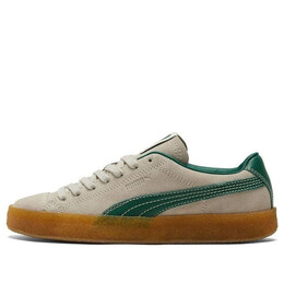 Кроссовки ami x suede crepe 'pristine' Puma, белый 384146-01 | milky white/green