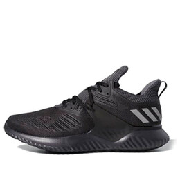 Кроссовки alphabounce beyond 2 m 'core black' Adidas, мультиколор bb7568 | cblack/silvmt/carbon