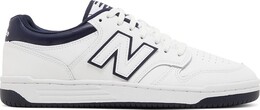 New Balance Кроссовки 480 'White Navy', белый bb480lwn | white