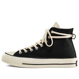 Кроссовки fear of god essentials x chuck 70 high 'black' Converse, черный 167954c | black/egret
